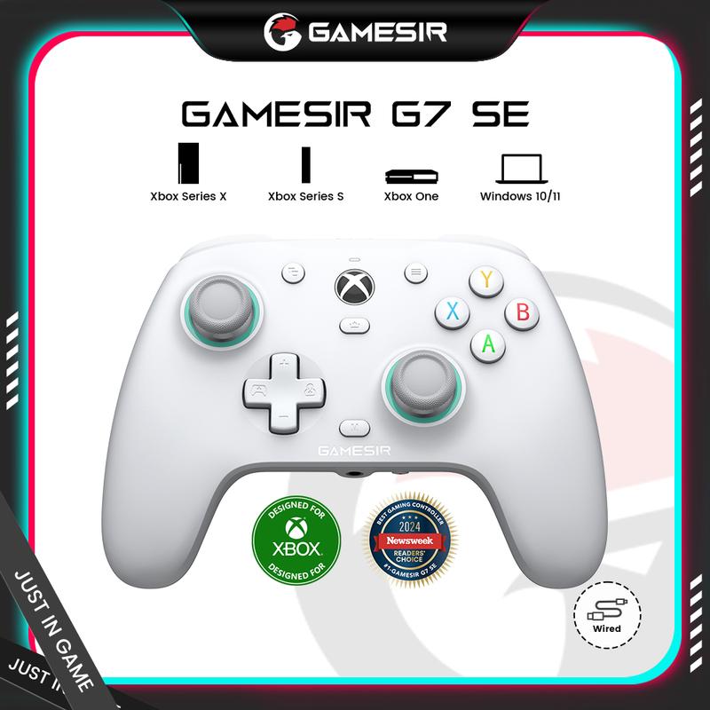 GameSir G7 SE Wired Gaming Controller | Zero-Drift Hall Effect Joysticks for Xbox & PC
